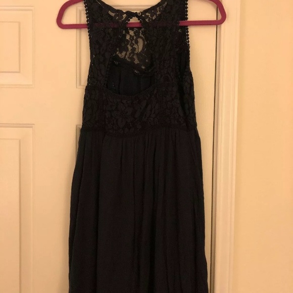 Abercrombie and Fitch navy blue dress - Picture 5 of 5